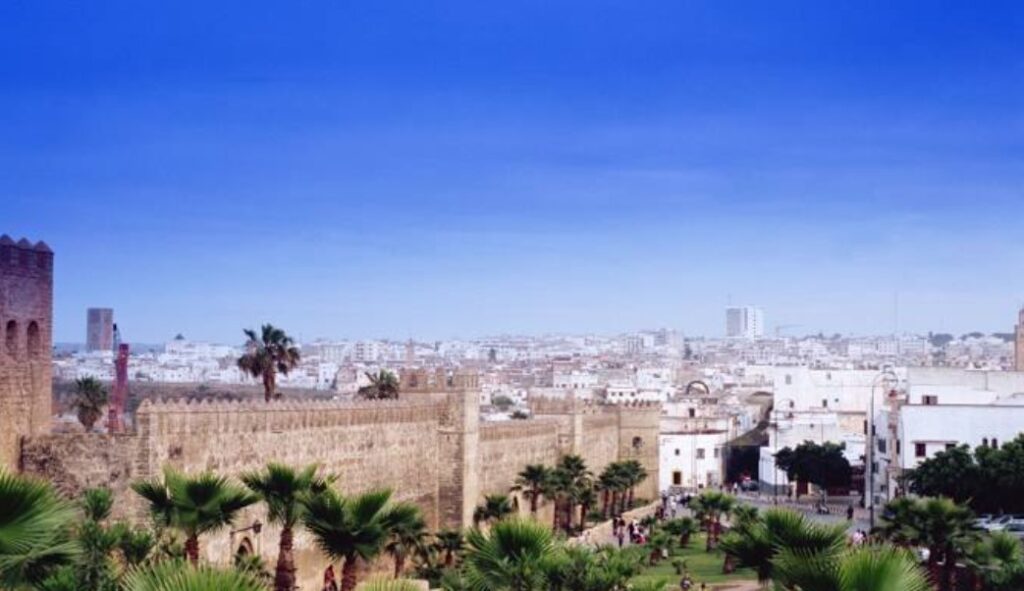 صورة تمثل مدينة سلا في موقع الدليل العربي