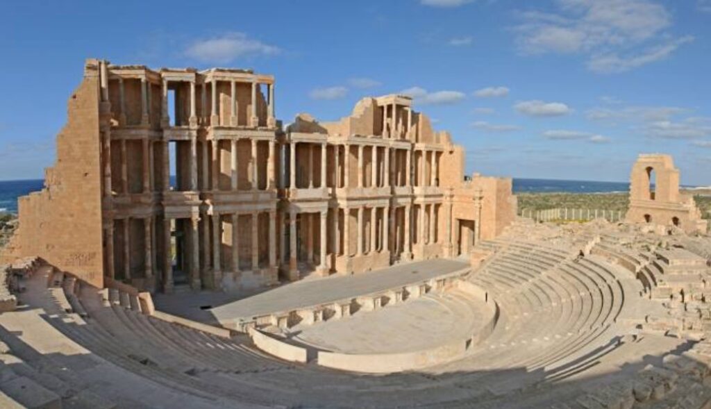 صورة تمثل مدينة صبراتة في موقع الدليل العربي