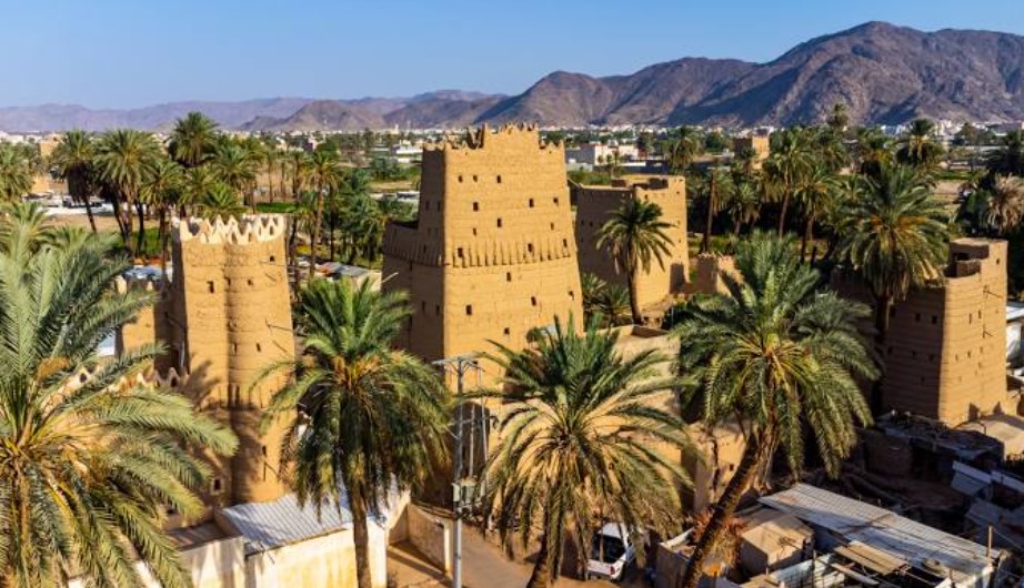 صورة تمثل مدينة نجران في موقع الدليل العربي