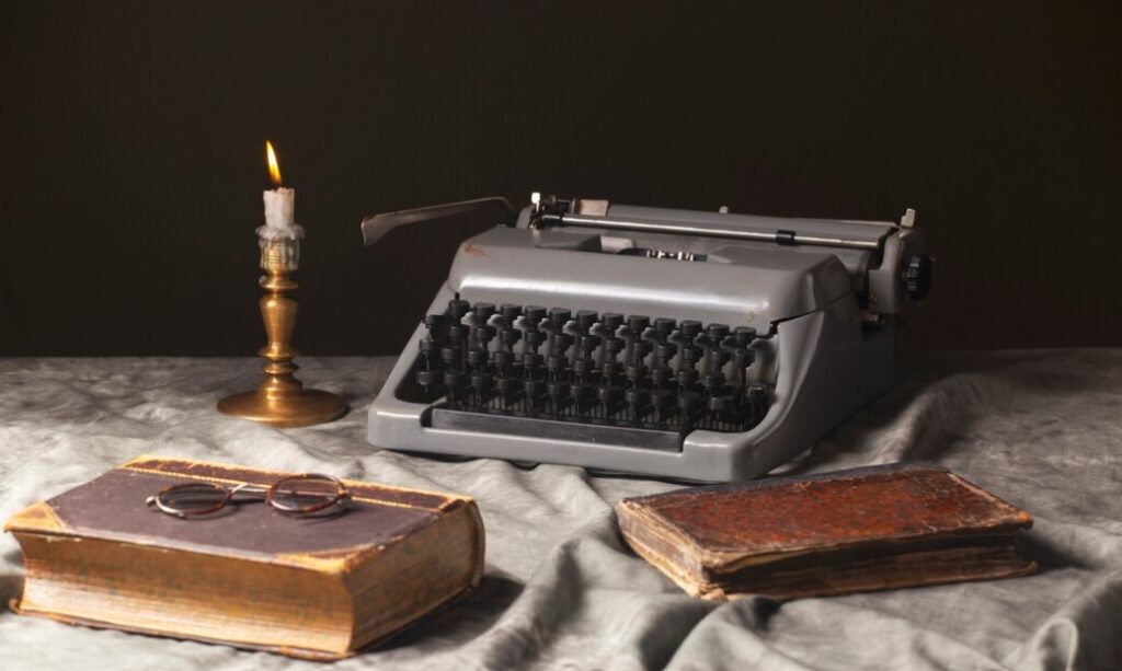 صورة تمثل أداة توليد النصوص في موقع الدليل العربي